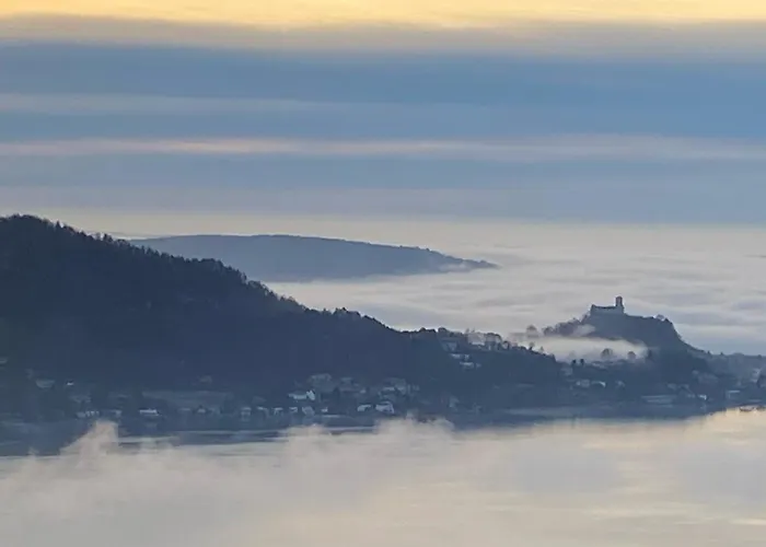 Einzigartiges Haus Mit Wunderbaren Seeblick Auf Maggiore 펜션 마씨모비스꼰띠